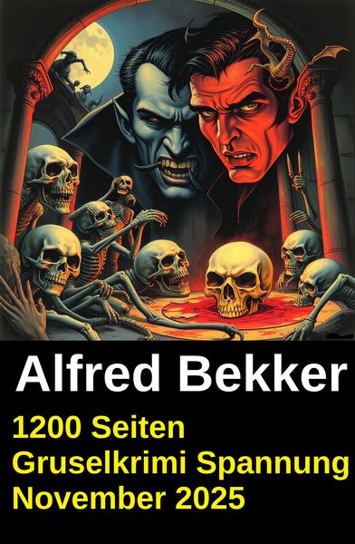 Produktbild: 1200 Seiten Gruselkrimi Spannung November 2025