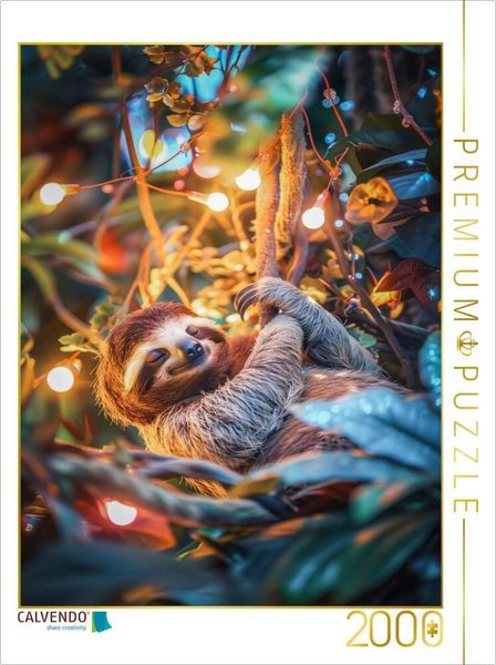 CALVENDO Puzzle Wenn Langsamkeit eine Disziplin wäre, wäre ich ein Olympiasieger | 2000 Teile Lege-Größe 90x67cm Foto-Puzzle für glückliche Stunden