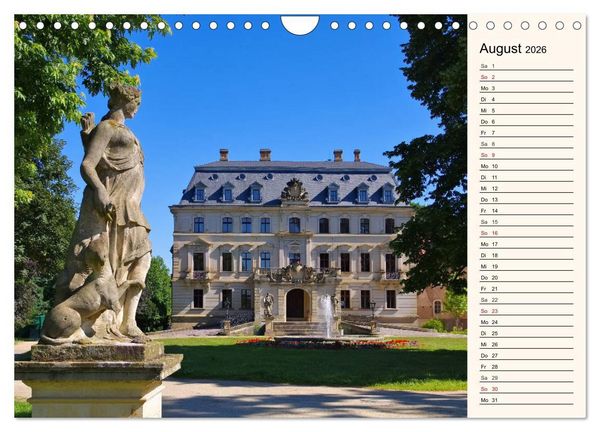 Produktbild: Schl&ouml;sser der Niederlausitz (Wandkalender 2026 DIN A4 quer), CALVENDO Monatskalender