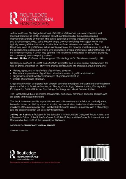 Produktbild: Routledge Handbook of Graffiti and Street Art