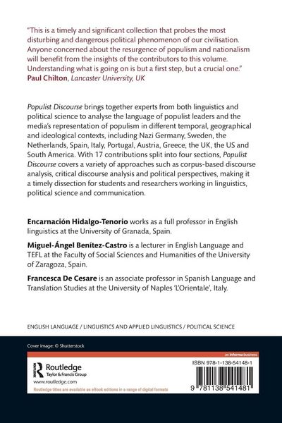 Produktbild: Populist Discourse