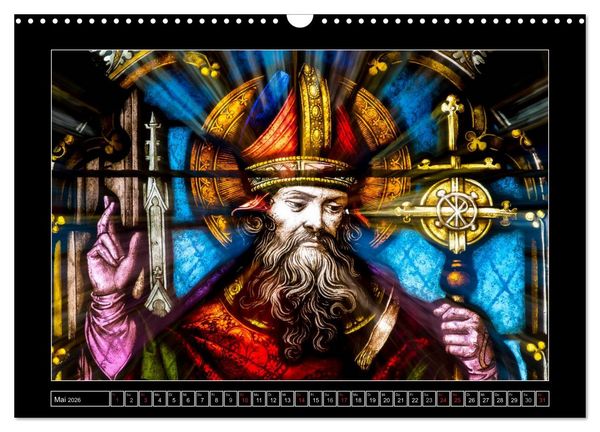 Produktbild: IRLAND - Fenster des Glaubens (Wandkalender 2026 DIN A3 quer), CALVENDO Monatskalender