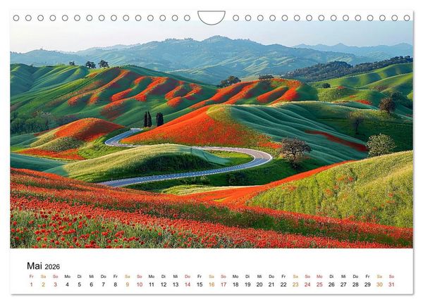 Produktbild: Natur im Jahr (Wandkalender 2026 DIN A4 quer), CALVENDO Monatskalender