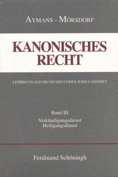 Produktbild: Kanonisches Recht - Kartonierte Studienausgabe. Lehrbuch aufgrund des Codex Iuris Canonici