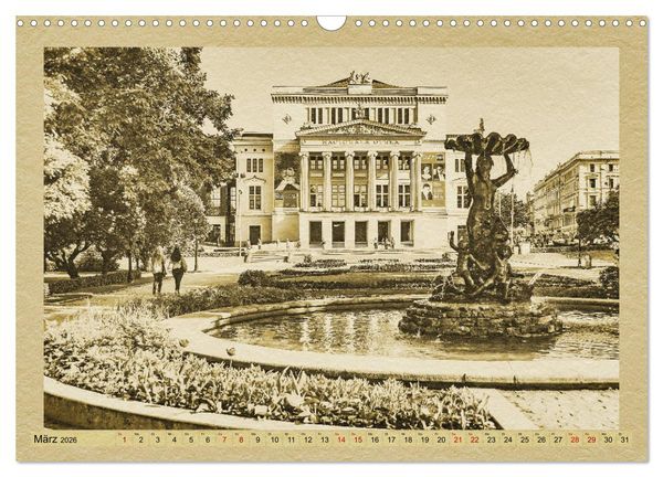 Produktbild: Das Baltikum - Ein Kalender im Zeitungsstil (Wandkalender 2026 DIN A3 quer), CALVENDO Monatskalender