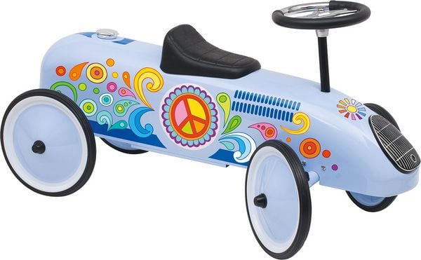 Produktbild: Rutscherfahrzeug blau, goki 66