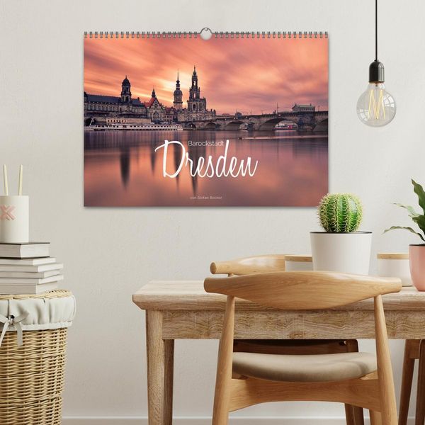 Produktbild: Barockstadt Dresden (Wandkalender 2026 DIN A3 quer), CALVENDO Monatskalender