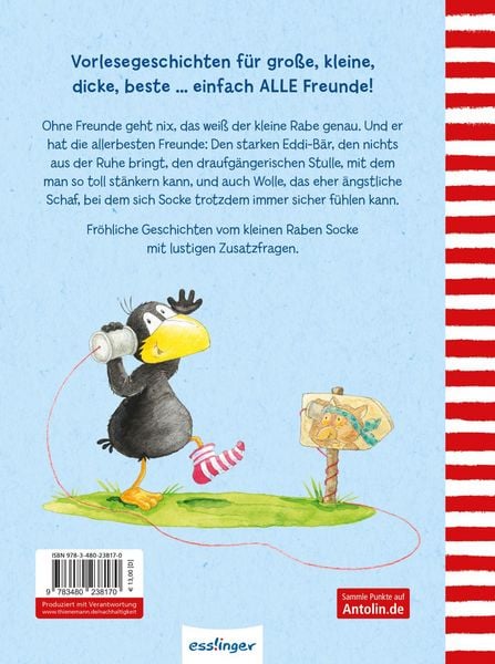 Produktbild: Der kleine Rabe Socke: Alles Freunde!
