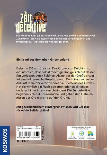 Produktbild: Die Zeitdetektive, 5, Der Fluch des Orakels