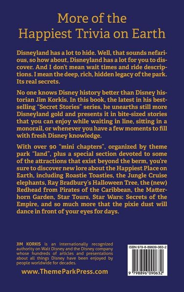Produktbild: More Secret Stories of Disneyland