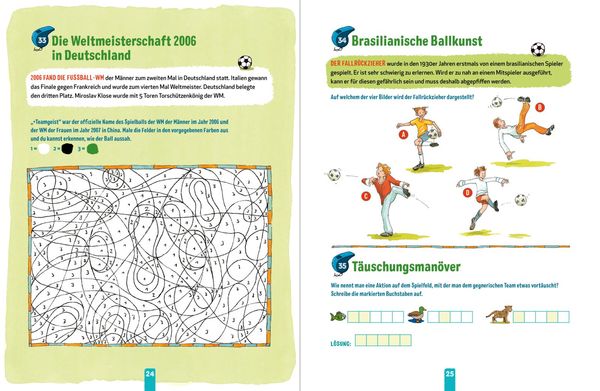 Das große Fußball-Rätselbuch