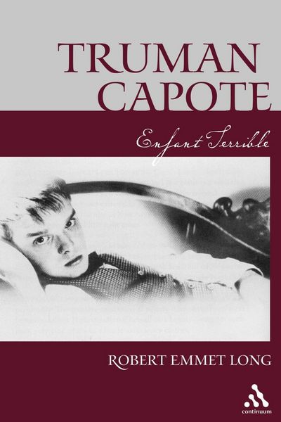 Produktbild: Truman Capote Enfant Terrible