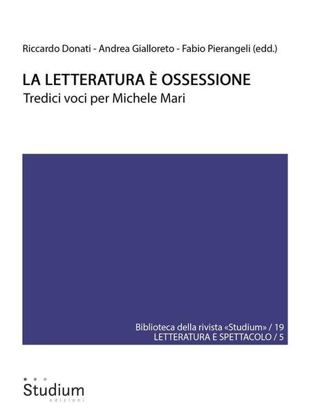 Produktbild: La letteratura &egrave; ossessione