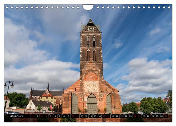 Produktbild: Hansestadt Wismar (Wandkalender 2026 DIN A4 quer), CALVENDO Monatskalender