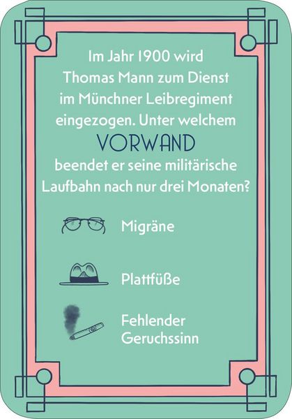 Produktbild: Das gro&szlig;e Thomas-Mann-Quiz