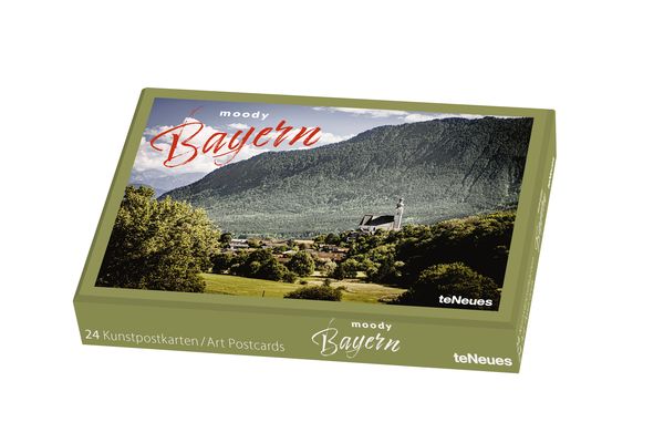Produktbild: Moody Bayern, Kunstkartenbox