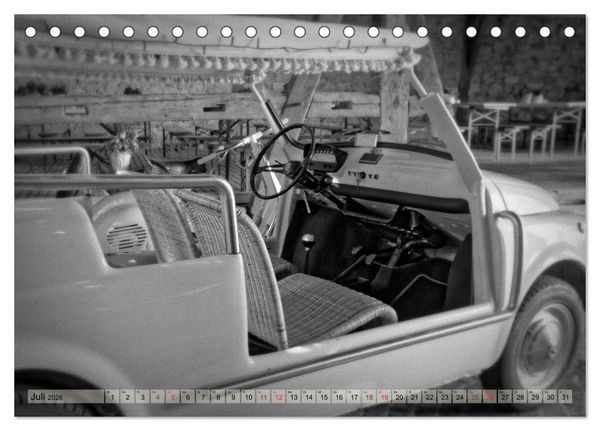 Produktbild: il Cinquecento - Details im Fokus - im Look eines legend&auml;ren Analogfilms (Tischkalender 2026 DIN A5 quer), CALVENDO Monatskalender