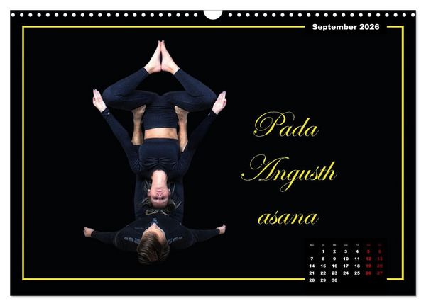 Produktbild: Yoga - Asana (Wandkalender 2026 DIN A3 quer), CALVENDO Monatskalender
