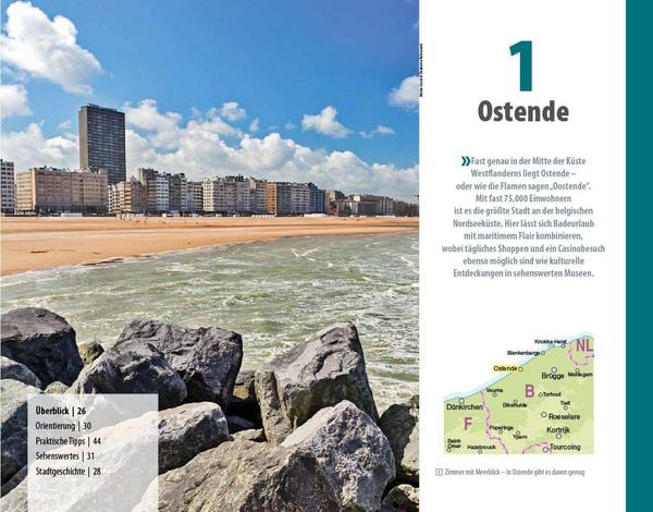 Produktbild: Reise Know-How Reisef&uuml;hrer Belgische K&uuml;ste &ndash; Westflandern mit Br&uuml;gge