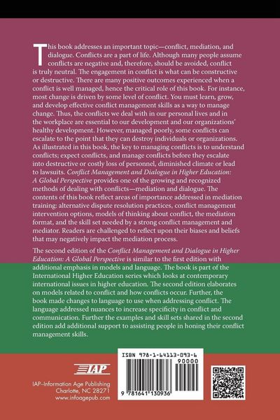 Produktbild: Conflict Management and Dialogue in Higher Education