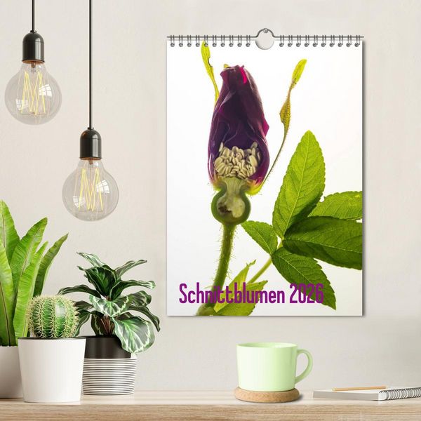 Produktbild: Schnittblumen 2026 (Wandkalender 2026 DIN A4 hoch), CALVENDO Monatskalender