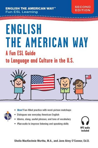 Produktbild: English the American Way: A Fun Guide to English Language 2nd Edition