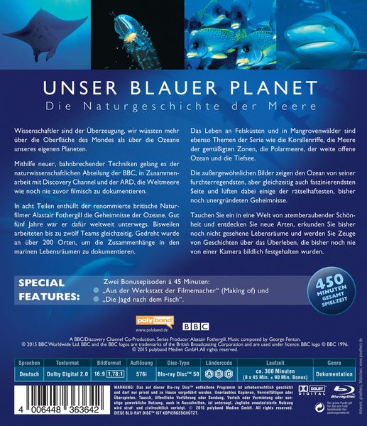 Produktbild: Unser blauer Planet - Die komplette Serie