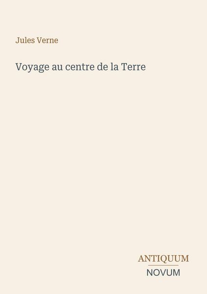 Produktbild: Voyage au centre de la Terre