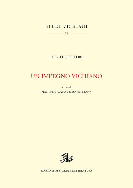 Produktbild: Un impegno vichiano