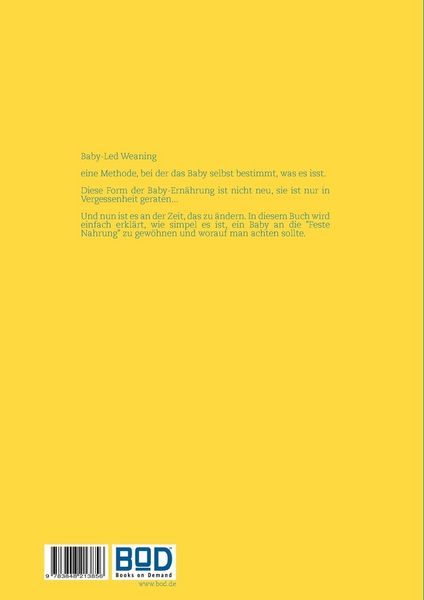 Produktbild: Baby-Led Weaning / Babyern&auml;hrung