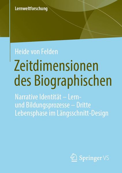 Produktbild: Zeitdimensionen des Biographischen