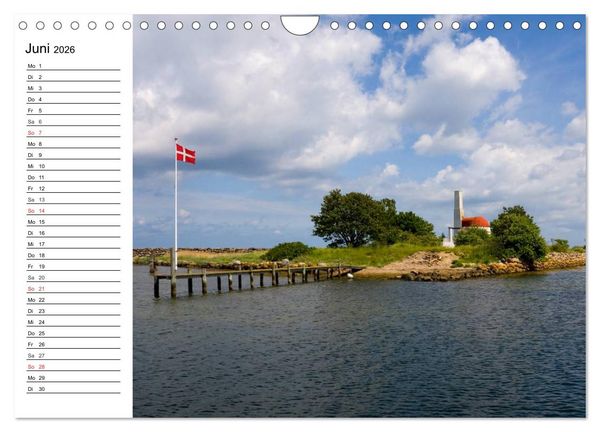 Produktbild: Insel &AElig;r&oslash; - Perle der D&auml;nischen S&uuml;dsee (Wandkalender 2026 DIN A4 quer), CALVENDO Monatskalender