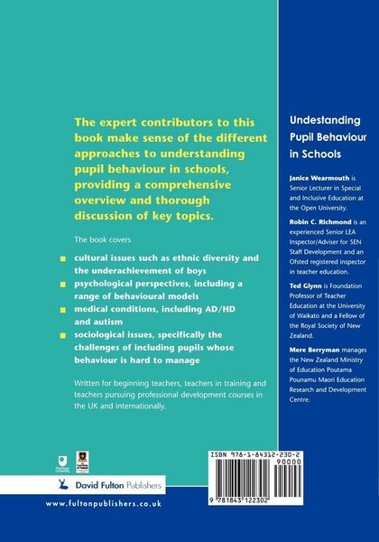 Produktbild: Understanding Pupil Behaviour in School