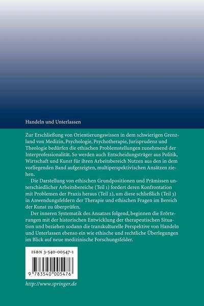 Produktbild: Handeln und Unterlassen