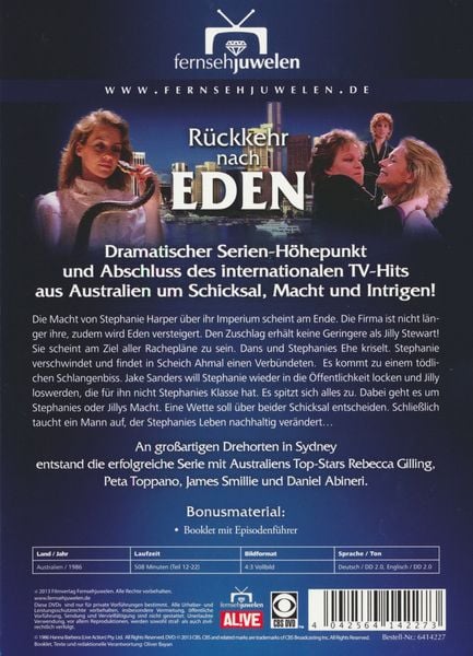 Produktbild: R&uuml;ckkehr nach Eden - Box 3 [4 DVDs]