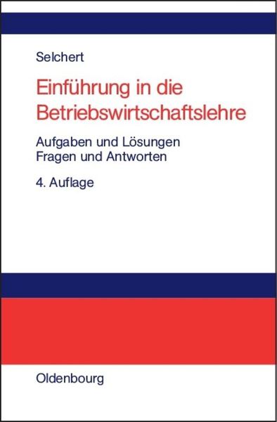 Einführung in die Betriebswirtschaftslehre