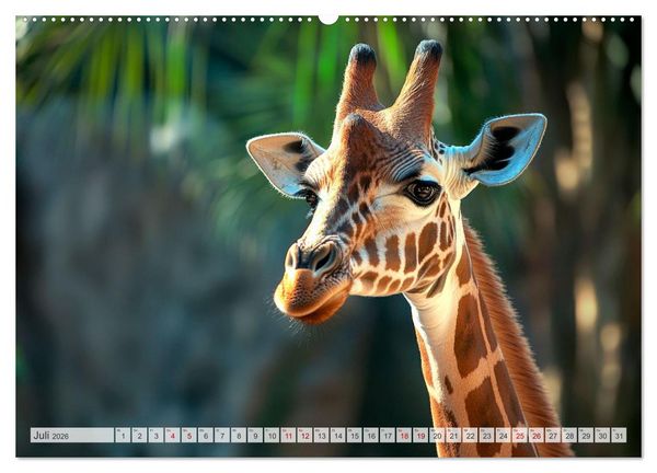 Produktbild: Bedrohte Tierwelt SCHATTEN DES VERSCHWINDENS (Wandkalender 2026 DIN A2 quer), CALVENDO Monatskalender