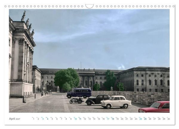 Produktbild: Berlin - Vintage Views (Wall Calendar 2027 DIN A3 landscape), CALVENDO 12 Month Wall Calendar