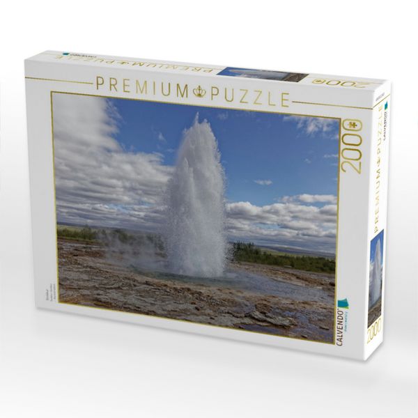 Produktbild: CALVENDO Puzzle Strokkur | 2000 Teile Lege-Gr&ouml;&szlig;e 90x67cm Foto-Puzzle f&uuml;r gl&uuml;ckliche Stunden