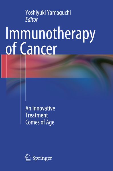 Produktbild: Immunotherapy of Cancer