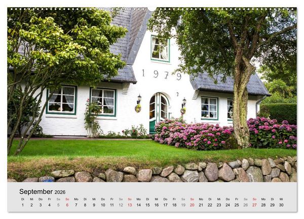 Produktbild: Sylt mein Inselblick (Wandkalender 2026 DIN A2 quer), CALVENDO Monatskalender