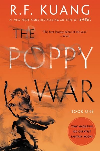 The Poppy War, Taschenbuch von R. F. Kuang, Harper Collins Publ. USA, 978-0-06-266258-3