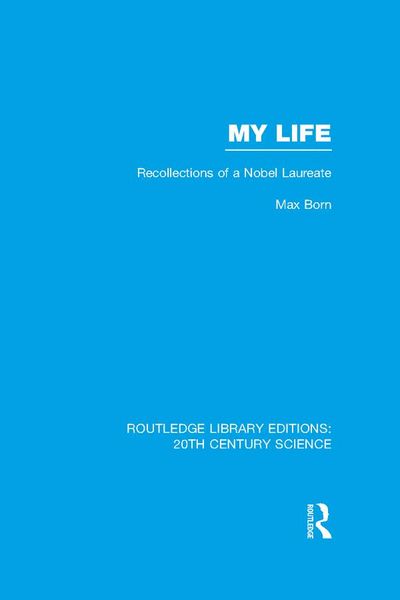 Produktbild: My Life: Recollections of a Nobel Laureate
