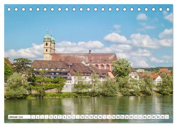 Produktbild: Bad S&auml;ckingen - St&auml;dtle am Hochrhein (Tischkalender 2026 DIN A5 quer), CALVENDO Monatskalender