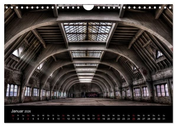 Produktbild: Lost Places - Verlassene Orte (Wandkalender 2026 DIN A4 quer), CALVENDO Monatskalender