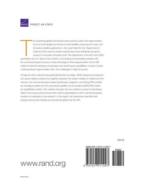 Produktbild: Wong, J: Leveraging Commercial Space Services