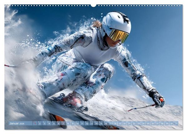 Produktbild: Gro&szlig;e Momente des Sports (hochwertiger Premium Wandkalender 2026 DIN A2 quer), Kunstdruck in Hochglanz