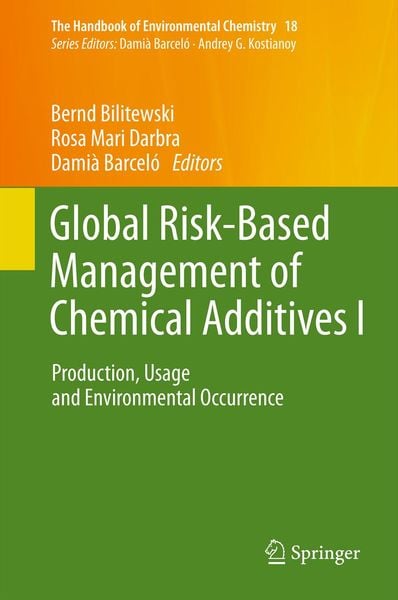 Produktbild: Global Risk-Based Management of Chemical Additives I