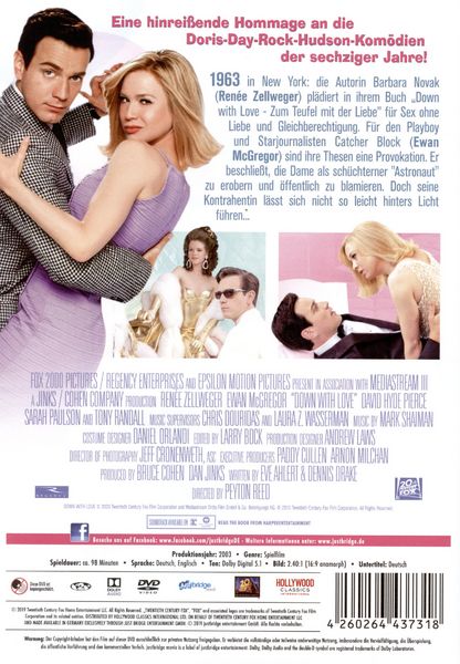 Produktbild: Down With Love - Zum Teufel mit der Liebe