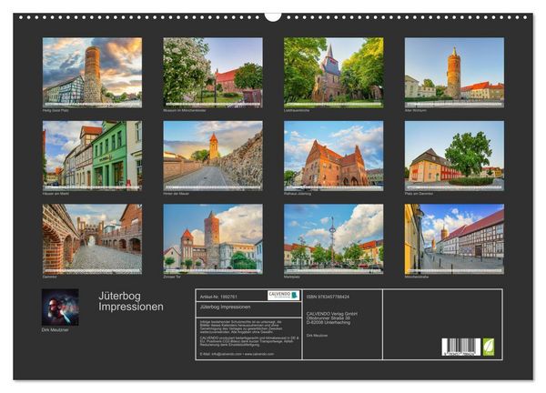 Produktbild: J&uuml;terbog Impressionen (Wandkalender 2026 DIN A2 quer), CALVENDO Monatskalender